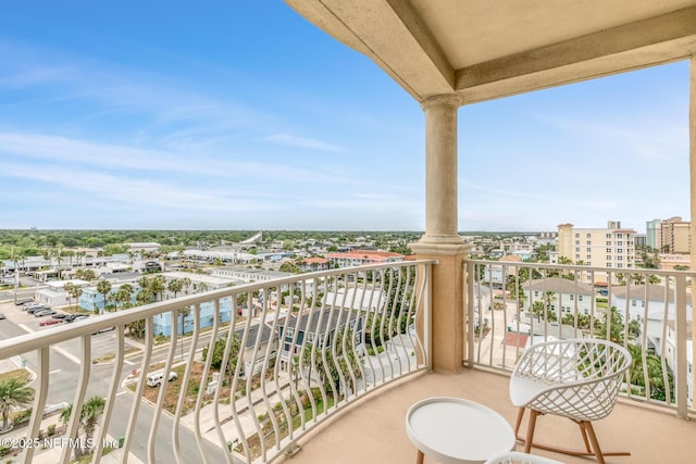 932 1st St N Unit 902, Jacksonville Beach, FL 32250 - balcony with a view of city