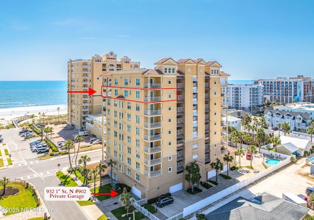 932 1st St N Unit 902, Jacksonville Beach, FL 32250 - view of apartment building / complex featuring a water view