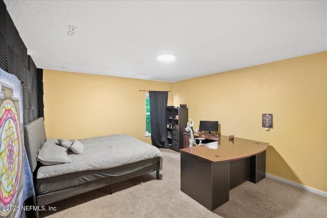 221 Thornloe Dr, Saint Johns, FL 32259 - carpeted bedroom with an office area and baseboards