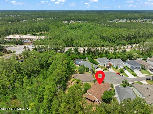 221 Thornloe Dr, Saint Johns, FL 32259 - aerial view of property's location featuring a forest and nearby suburban area