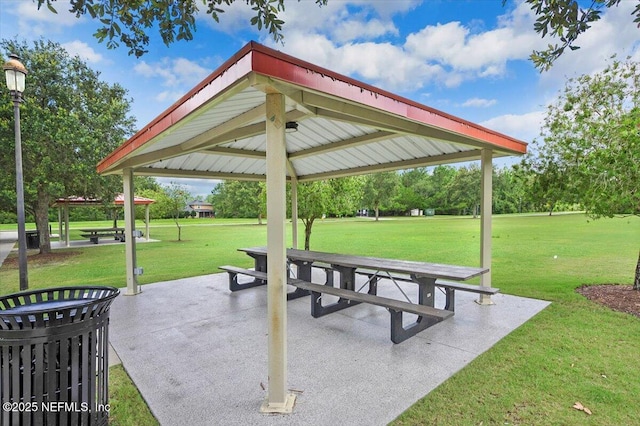 221 Thornloe Dr, Saint Johns, FL 32259 - view of community with a gazebo and a lawn
