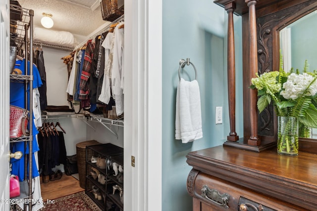 96448 Marsh Hen Rd, Fernandina Beach, FL 32034 - walk in closet with wood finished floors