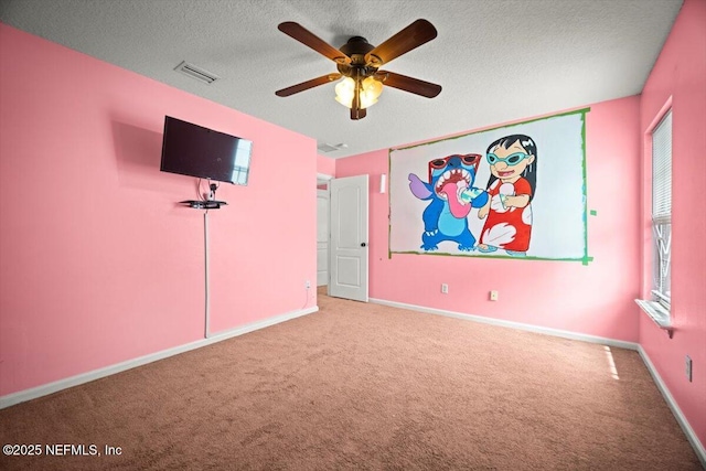 12198 Pebble Point Dr S, Jacksonville, FL 32218 - unfurnished bedroom featuring carpet floors, a textured ceiling, multiple windows, and baseboards