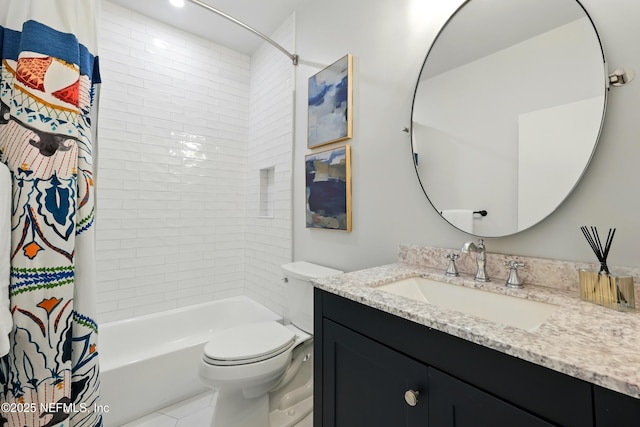 626 Ponte Vedra Blvd Unit B6, Ponte Vedra Beach, FL 32082 - full bathroom with toilet, vanity, and shower / bath combo