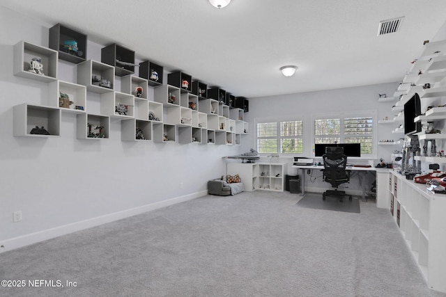 195 Manor Ln, Saint Johns, FL 32259 - home office with light carpet and baseboards