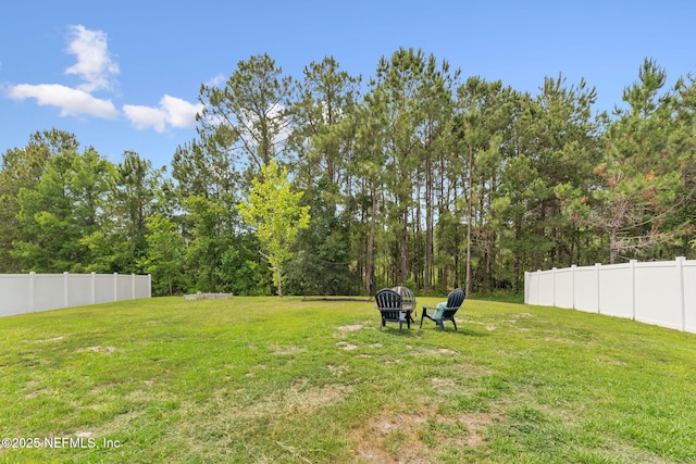 view of yard