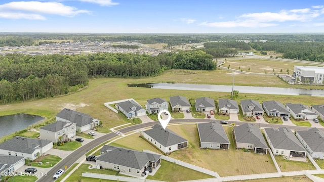 321 Varner Way, Saint Augustine, FL 32092 - aerial perspective of suburban area featuring a large body of water