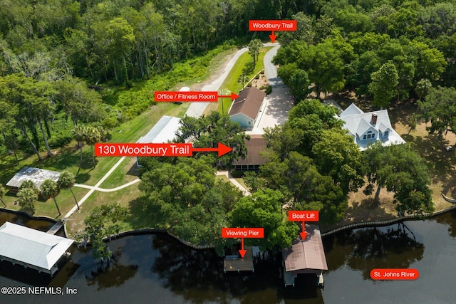 130 Woodbury Trl, Satsuma, FL 32189 - aerial overview of property's location