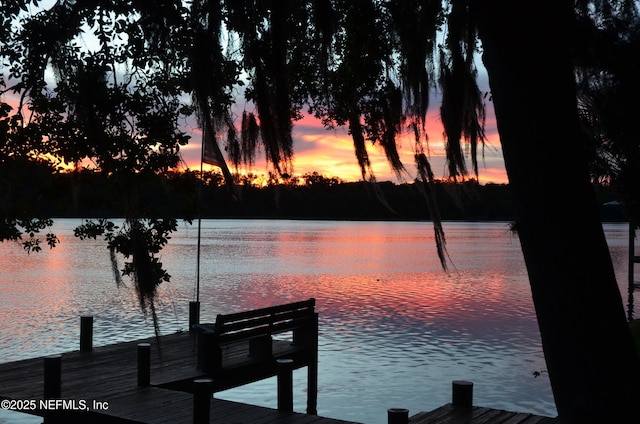 130 Woodbury Trl, Satsuma, FL 32189 - dock with a water view
