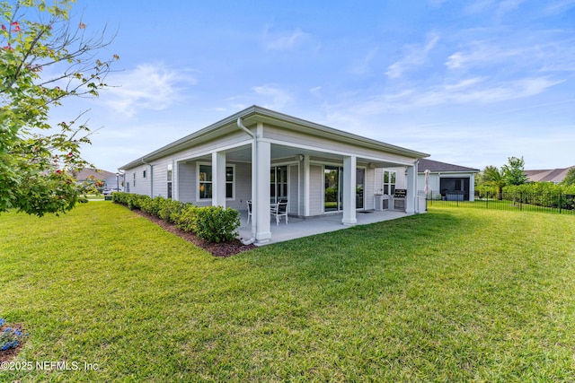 360 Rustic Mill Dr, Saint Augustine, FL 32092 - back of house featuring a patio