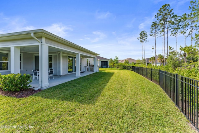 360 Rustic Mill Dr, Saint Augustine, FL 32092 - view of yard featuring a patio area