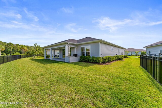 360 Rustic Mill Dr, Saint Augustine, FL 32092 - rear view of property featuring a patio