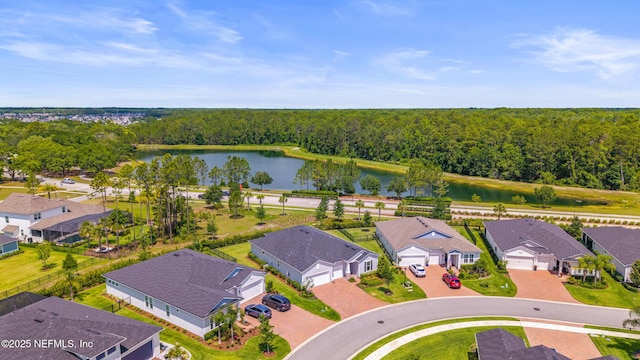 360 Rustic Mill Dr, Saint Augustine, FL 32092 - aerial view of residential area with a large body of water and a heavily wooded area