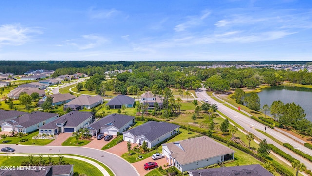 360 Rustic Mill Dr, Saint Augustine, FL 32092 - aerial perspective of suburban area featuring a nearby body of water