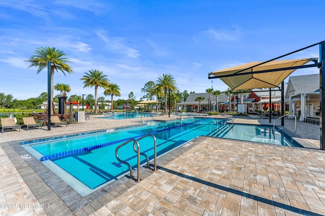360 Rustic Mill Dr, Saint Augustine, FL 32092 - community pool with a patio