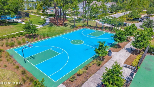 360 Rustic Mill Dr, Saint Augustine, FL 32092 - view of sport court featuring community basketball court