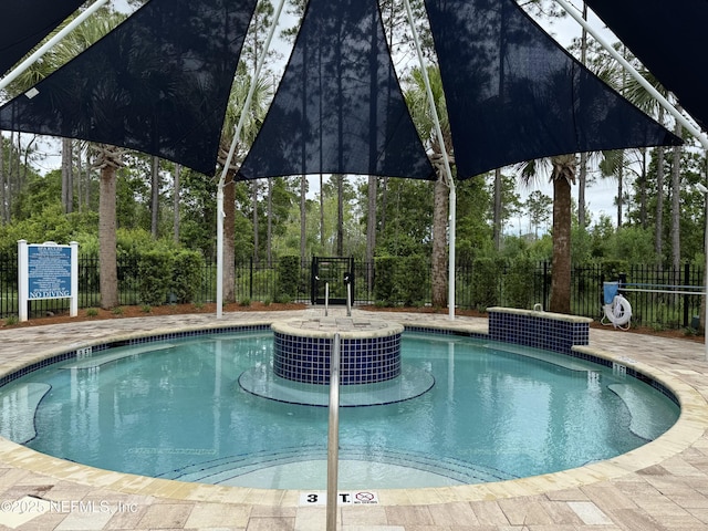 223 Creek Pebble Dr, Ponte Vedra, FL 32081 - community pool featuring a fenced backyard