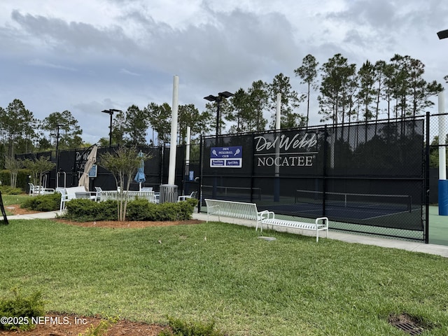 223 Creek Pebble Dr, Ponte Vedra, FL 32081 - view of property's community featuring a tennis court