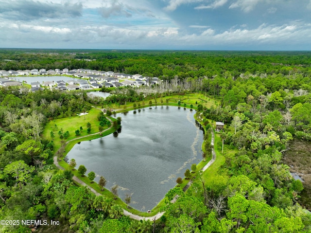 618 Honeycomb Trl, Saint Augustine, FL 32095 - drone / aerial view of a heavily wooded area and a nearby body of water