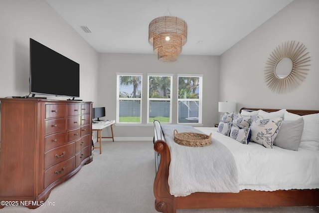 111 Bucktail Ave, Ponte Vedra, FL 32081 - bedroom featuring light colored carpet, baseboards, and an office area