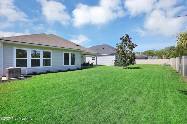 111 Bucktail Ave, Ponte Vedra, FL 32081 - back of property with central AC