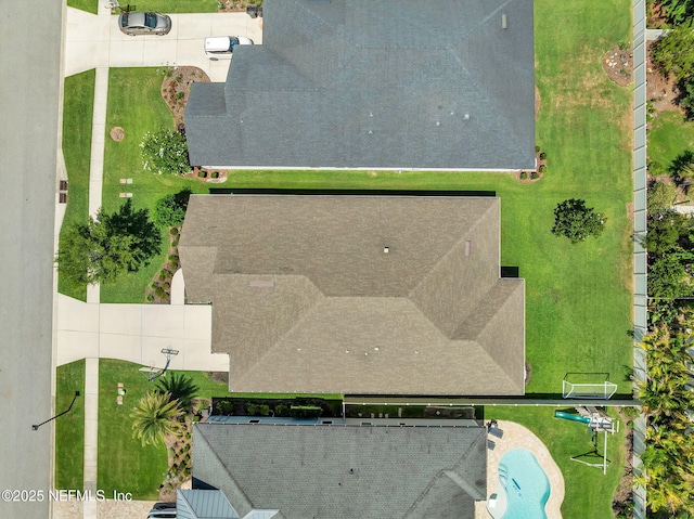111 Bucktail Ave, Ponte Vedra, FL 32081 - view from above of property featuring a pool area