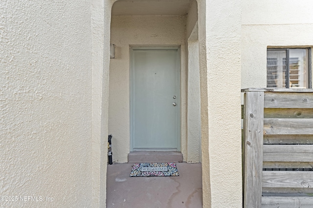 8550 A1A S Unit 14151, Saint Augustine, FL 32080 - view of exterior entry with stucco siding