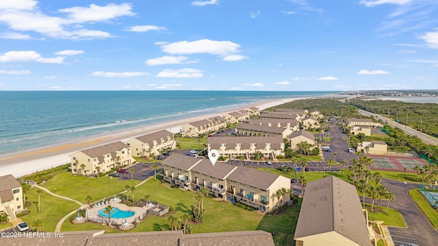 8550 A1A S Unit 14151, Saint Augustine, FL 32080 - aerial view of expansive beach and a pool area
