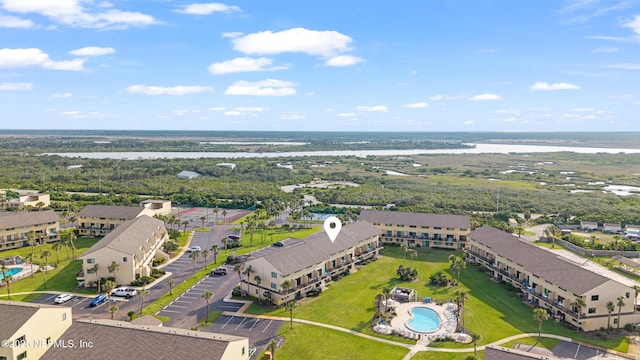 8550 A1A S Unit 14151, Saint Augustine, FL 32080 - bird's eye view of a pool area and a nearby body of water