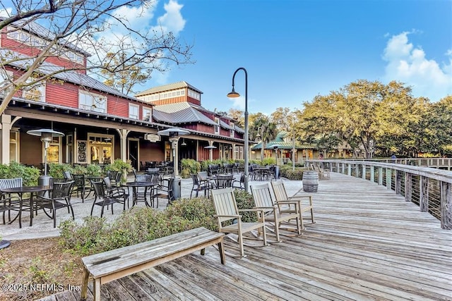 3429 Sea Marsh Rd, Fernandina Beach, FL 32034 - view of wooden terrace