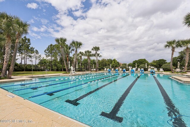 210 Terra Oaks Dr, Saint Johns, FL 32259 - community pool with view of wooded area
