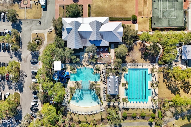 210 Terra Oaks Dr, Saint Johns, FL 32259 - aerial view of a pool area