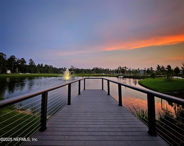 210 Terra Oaks Dr, Saint Johns, FL 32259 - dock with a water view