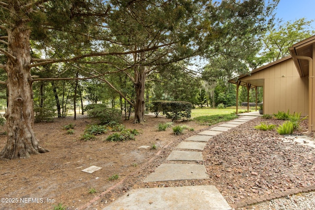view of yard
