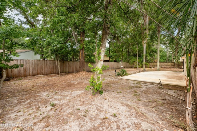 4837 Wethersfield Pl W, Jacksonville, FL 32257 - fenced backyard with a patio area