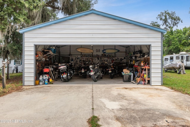 1874 Clinch Dr, Fernandina Beach, FL 32034 - view of detached garage