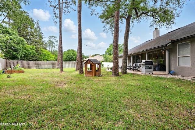 100 Bracken Ct, Saint Johns, FL 32259 - view of yard with a patio area and an outbuilding