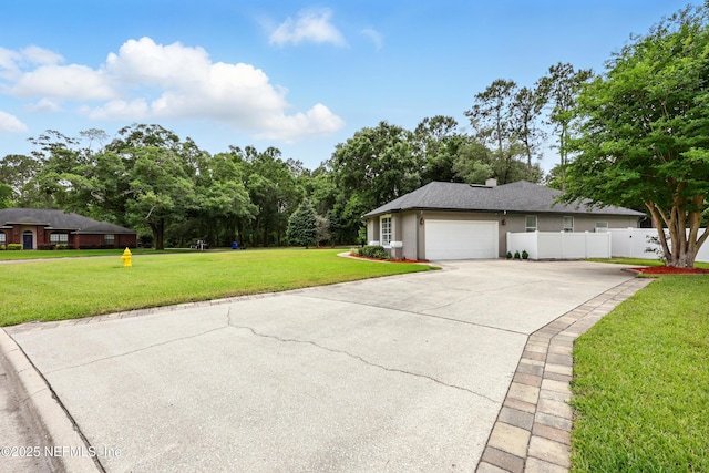 100 Bracken Ct, Saint Johns, FL 32259 - view of front of home with an attached garage, concrete driveway, and stucco siding
