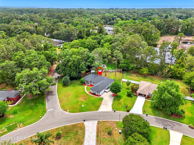 100 Bracken Ct, Saint Johns, FL 32259 - drone / aerial view of a heavily wooded area