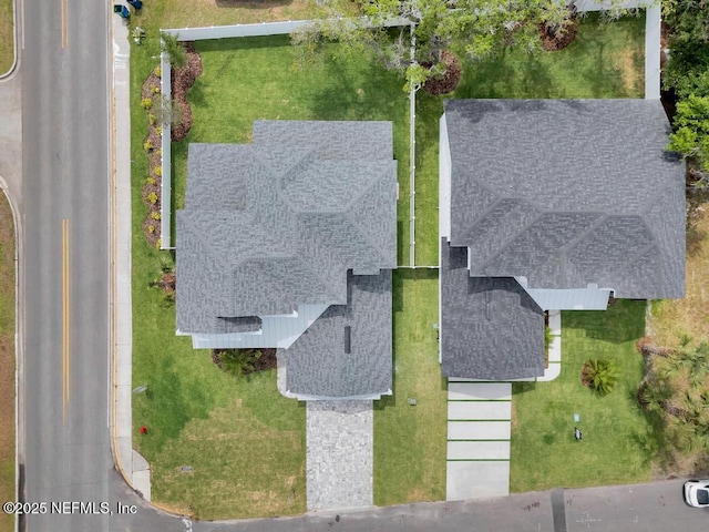 view of subject property