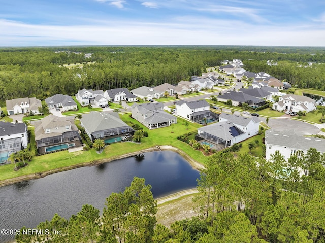 94 Anthem Ridge Dr, Ponte Vedra, FL 32081 - aerial view of property and surrounding area with a forest, nearby suburban area, and a nearby body of water