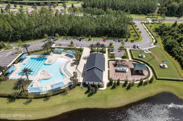 94 Anthem Ridge Dr, Ponte Vedra, FL 32081 - aerial view of property and surrounding area with a pool area
