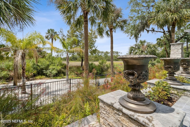 96321 Bay View Dr, Fernandina Beach, FL 32034 - view of yard featuring fence