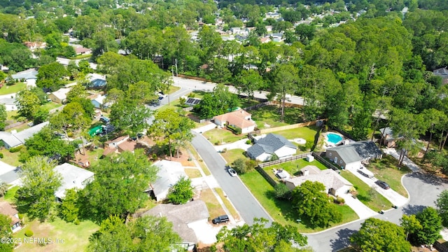 11428 Rustic Pines Cir E, Jacksonville, FL 32257 - aerial view of property and surrounding area featuring nearby suburban area