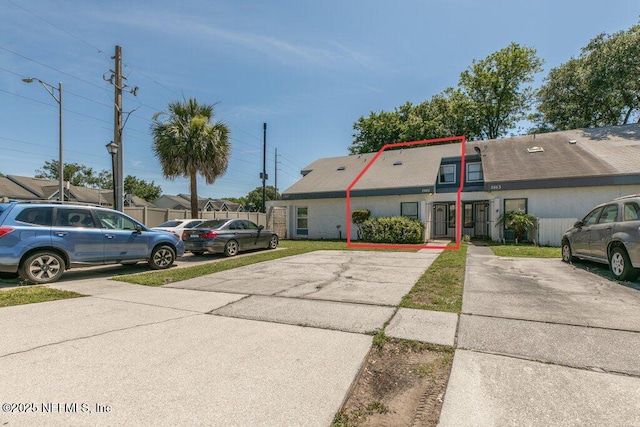 2885 Sand Castle Ln, Jacksonville, FL 32233 - view of front of house with uncovered parking
