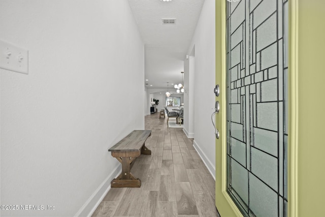 107 Park Lake Dr, Ponte Vedra, FL 32081 - entrance foyer with baseboards and wood finished floors