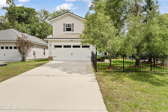 1339 Date St, Fernandina Beach, FL 32034 - view of front of home featuring concrete driveway and a garage