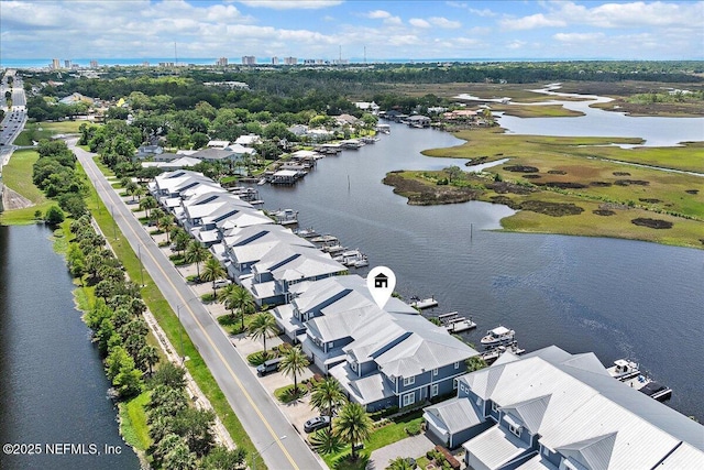 2540 Beach Blvd, Jacksonville Beach, FL 32250 - aerial view of residential area featuring a nearby body of water