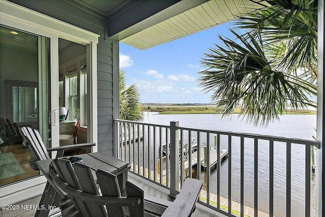 2540 Beach Blvd, Jacksonville Beach, FL 32250 - balcony featuring a water view