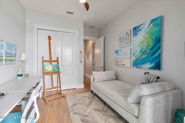 2540 Beach Blvd, Jacksonville Beach, FL 32250 - living area featuring light wood-style flooring and baseboards